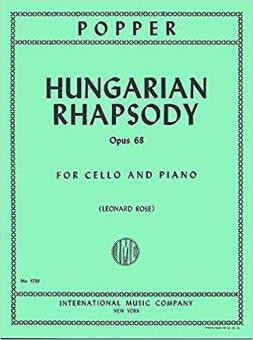 Hungarian Rhapsody op.68  for cello and piano  