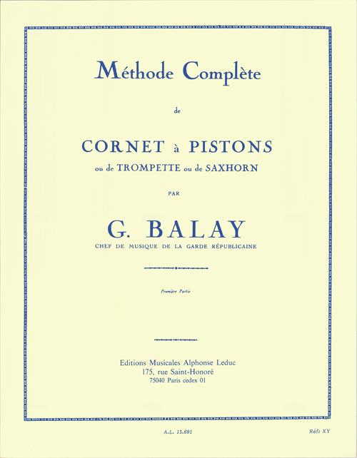 Methode Complete vol.1  pour trompette, cornet a pistons ou saxhorn  