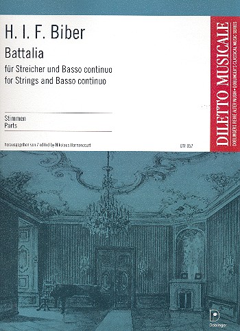 Battalia  für Streicher und Bc  9 Stimmen