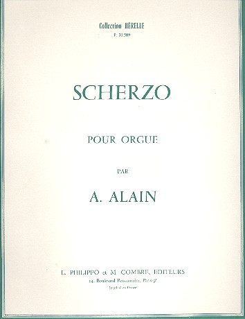 Scherzo   pour orgue  