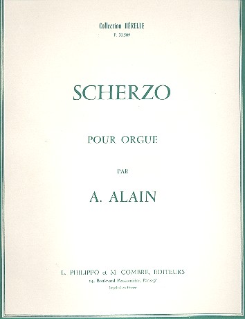 Scherzo   pour orgue  