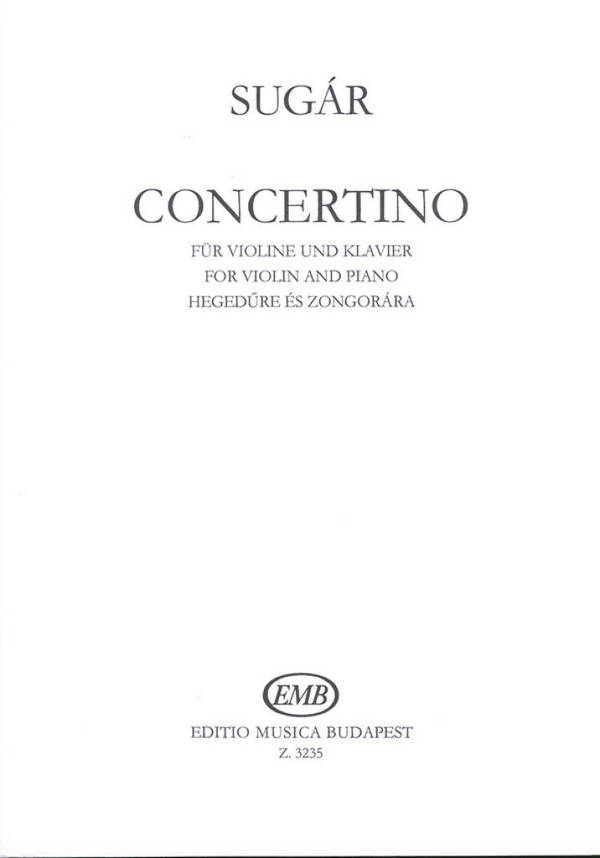 Concertino für Violine&nbsp;&nbsp;und Klavier&nbsp;&nbsp;
