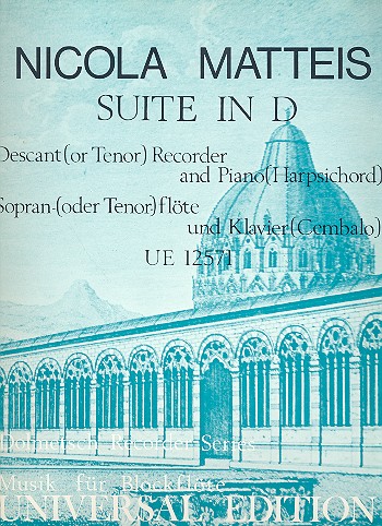 Suite in d for soprano recorder  and piano  
