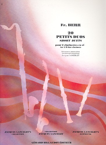 20 petits duos  pour 2 clarinettes  