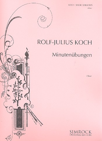 Minutenübungen&nbsp;&nbsp;für Oboe&nbsp;&nbsp;