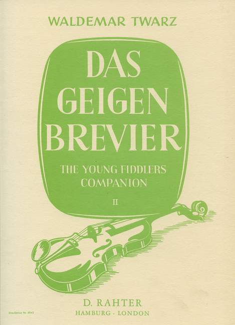 Das Geigenbrevier Band 2&nbsp;&nbsp;für Violine und Klavier&nbsp;&nbsp;