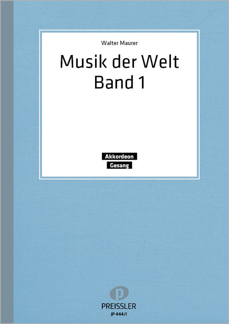 Musik der Welt Band 1&nbsp;&nbsp;für Akkordeonorchester&nbsp;&nbsp;Akkordeon 1 (solo)