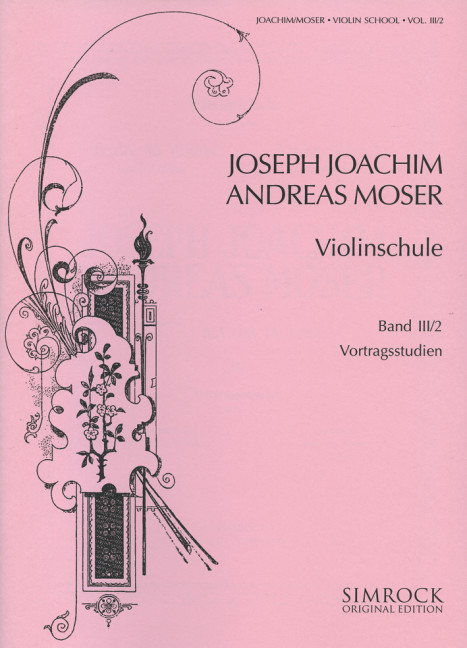 Violinschule Band 3 Teil 2 - Vortragsstudien  für Violine  
