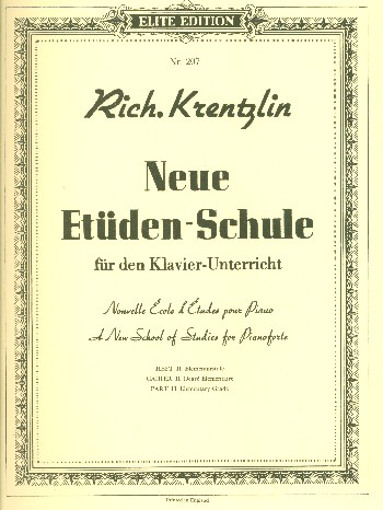 Neue Etüden-Schule Band 2  für Klavier (Elementarstufe)  