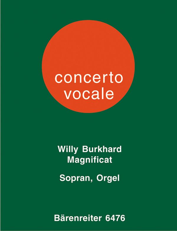 Magnificat op.64 für  Sopran und Orgel (1942)  