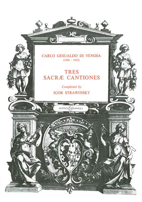 3 sacrae Cantiones&nbsp;&nbsp;for mixed chorus a cappella&nbsp;&nbsp;score