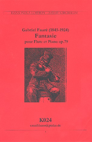 Fantasie op.79&nbsp;&nbsp;for flute and piano&nbsp;&nbsp;
