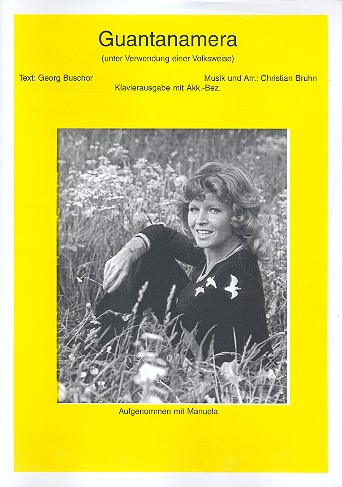 Guantanamera: Einzelausgabe  Gesang und Klavier  