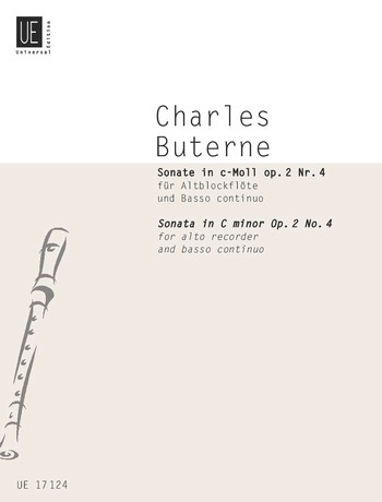 Sonate c-Moll für Altblockflöte  und Klavier  
