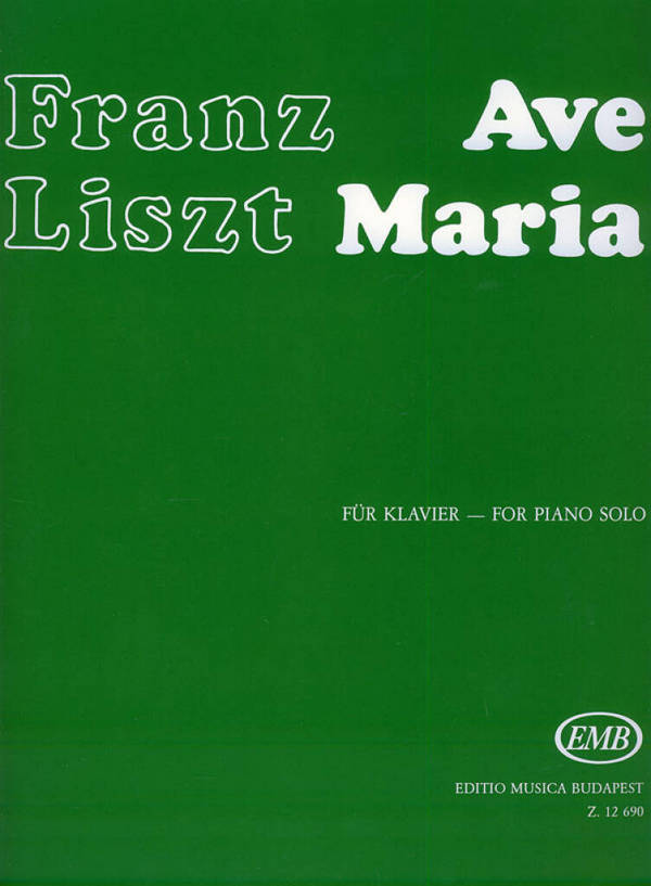 Ave Maria  für Klavier  