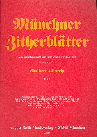 Münchner Zitherblätter Band 4    