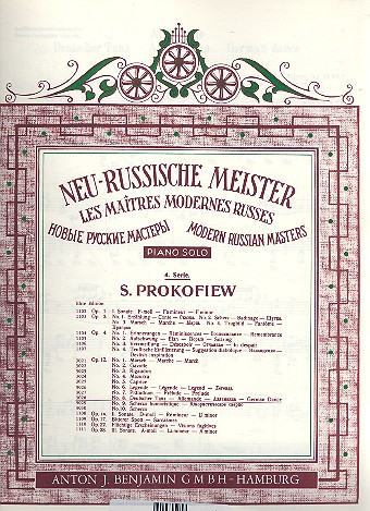 Deutscher Tanz op.12,8  für Klavier  