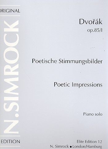 Poetische Stimmungsbilder op.85 Band 1 (Nr.1-4)&nbsp;&nbsp;für Klavier&nbsp;&nbsp;