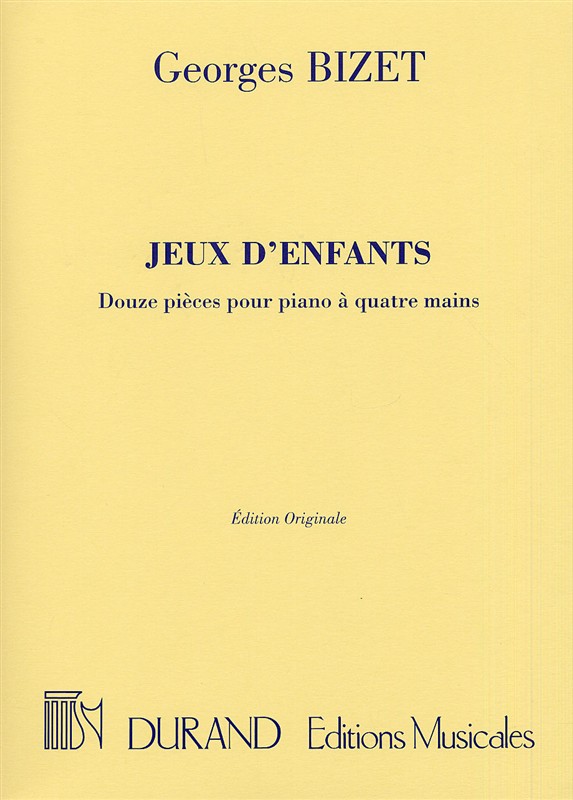 Jeux d'enfants  pour piano à 4 mains  