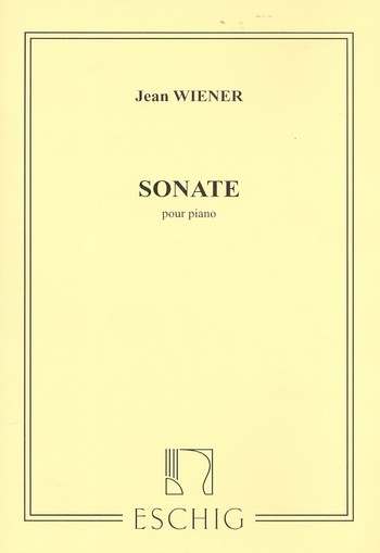 Sonate  pour piano  