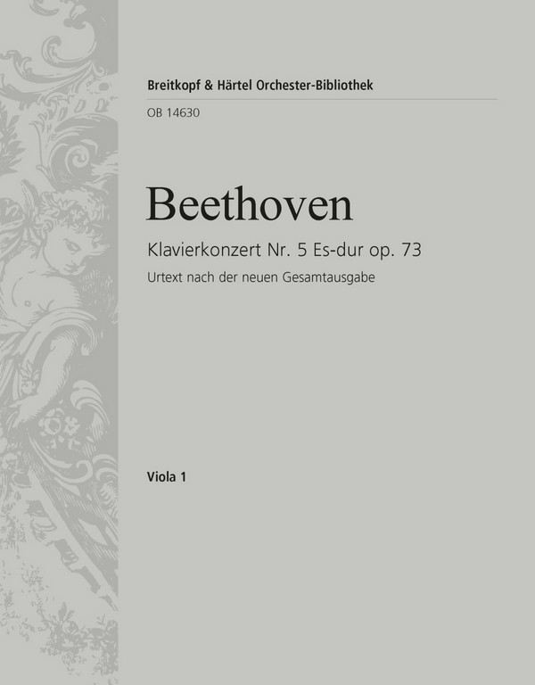 Konzert Es-Dur Nr.5 op.73&nbsp;&nbsp;für Klavier und Orchester&nbsp;&nbsp;Viola