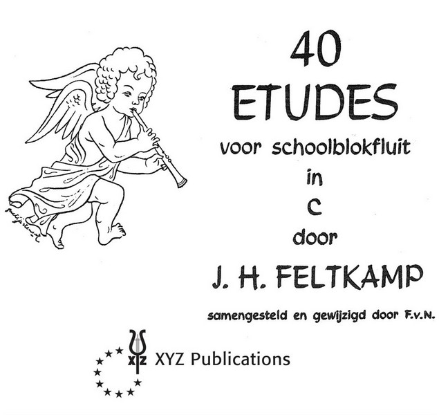 40 etudes voor sopraanblokfluit&nbsp;&nbsp;&nbsp;&nbsp;