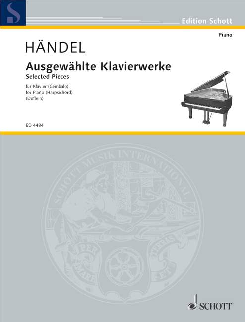 Ausgewählte Klavierwerke&nbsp;&nbsp;für Klavier (Cembalo)&nbsp;&nbsp;
