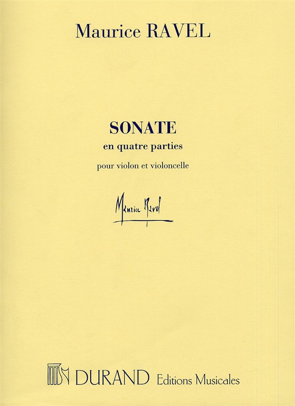 Sonate en 4 parties pour violon et&nbsp;&nbsp;violoncelle&nbsp;&nbsp;