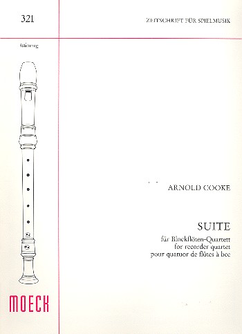 Suite  für 4 Blockflöten (SATB)  Spielpartitur