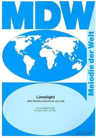 Limelight (Eine Melodie bringt Freud und Leid)&nbsp;&nbsp;für Gesang und Klavier (dt)&nbsp;&nbsp;Einzelausgabe
