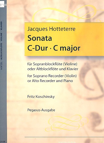 Sonate C-Dur   für Blockflöte und Klavier  