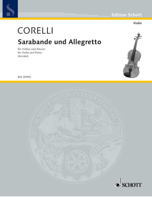 Sarabande und Allegretto Nr. 5  für Violine und Klavier  