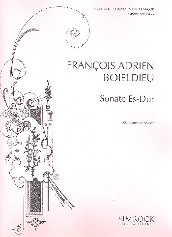 Sonate Es-Dur  für Klarinette und Klavier  