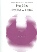 Pieces  pour 1, 2 et 3 flutes  