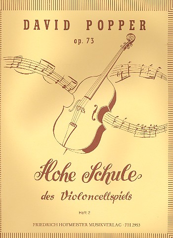 Hohe Schule des Violoncellspiels op.73 Band 2  für Violoncello  