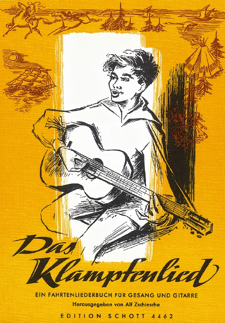 Das Klampfenlied&nbsp;&nbsp;für Singstimme und Gitarre&nbsp;&nbsp;