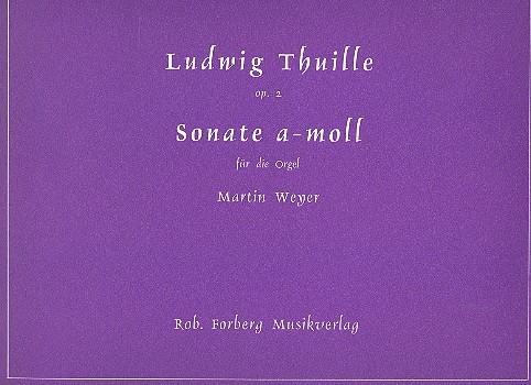 Sonate a-moll op.2  für Orgel  