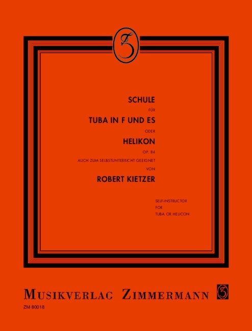 Schule op.84 &nbsp;&nbsp;für Tuba in F/Es oder Helikon&nbsp;&nbsp;