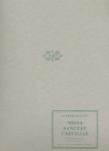 Missa sanctae Caeciliae&nbsp;&nbsp;für Soli, gem Chor und Orchester&nbsp;&nbsp;Klavierauszug