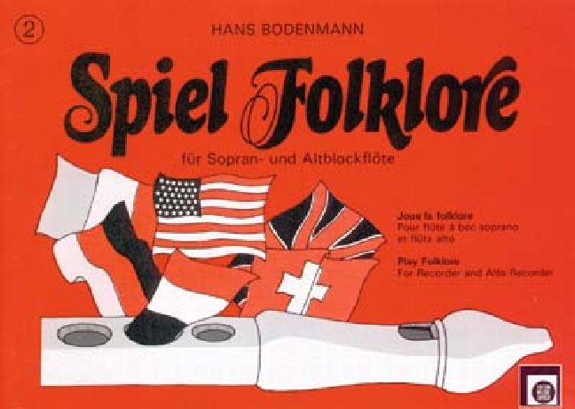 Spiel Folklore Band 2 für&nbsp;&nbsp;2 Blockflöten (SA)&nbsp;&nbsp;