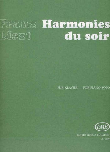 Harmonies du soir für Klavier&nbsp;&nbsp;&nbsp;&nbsp;