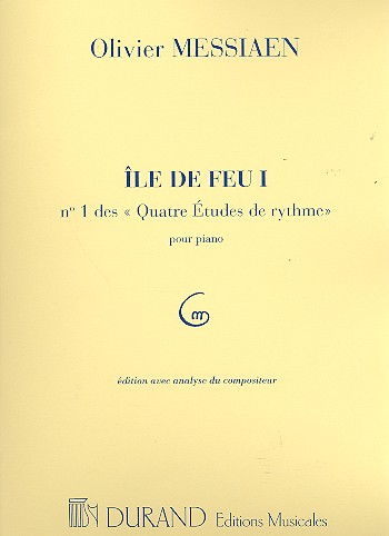 Ile de feu no.1 pour piano  4 etudes de rythme no.1  