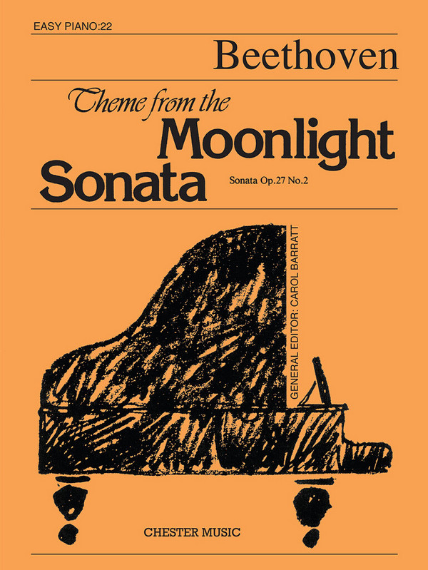 Theme from the Moonlight Sonata&nbsp;&nbsp;for piano&nbsp;&nbsp;