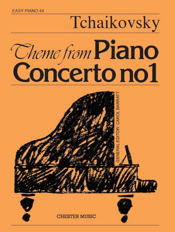 Theme from Piano Concerto no.1&nbsp;&nbsp;for easy piano&nbsp;&nbsp;