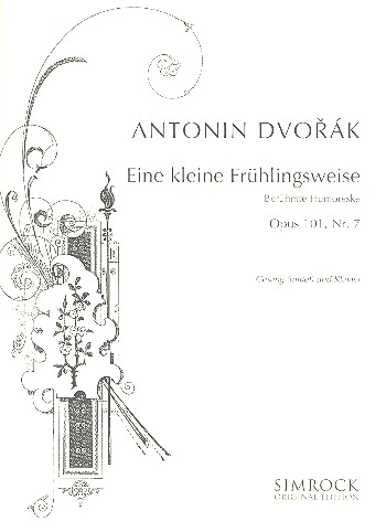 Eine kleine Frühlingsweise op.101,7 - Humoreske  für mittlere Singstimme und Klavier  