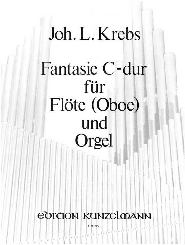Fantasie C-Dur  für Flöte (Oboe) und Orgel  