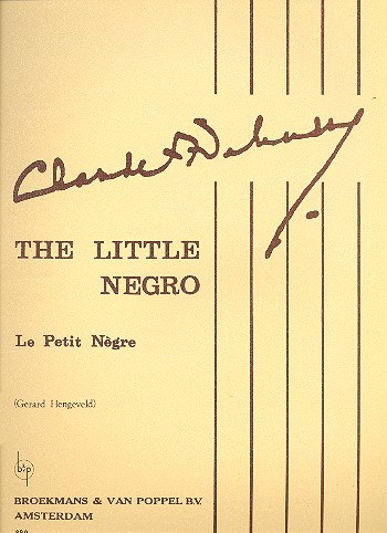 The little negro&nbsp;&nbsp;pour piano seul&nbsp;&nbsp;