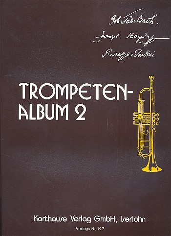 Trompetenalbum Band 2 &nbsp;&nbsp;für Trompete und Klavier&nbsp;&nbsp;
