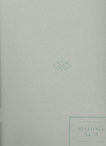 Sinfonie d-dur nr.53 hob.i:53&nbsp;&nbsp;für Orchester&nbsp;&nbsp;Partitur