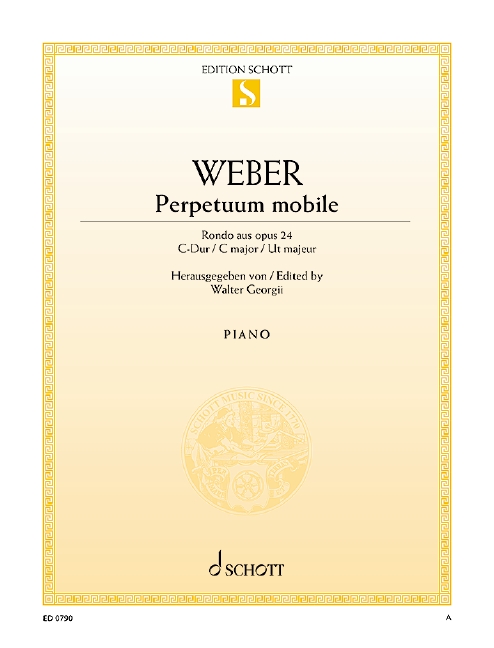 Perpetuum mobile op.24&nbsp;&nbsp;für Klavier&nbsp;&nbsp;